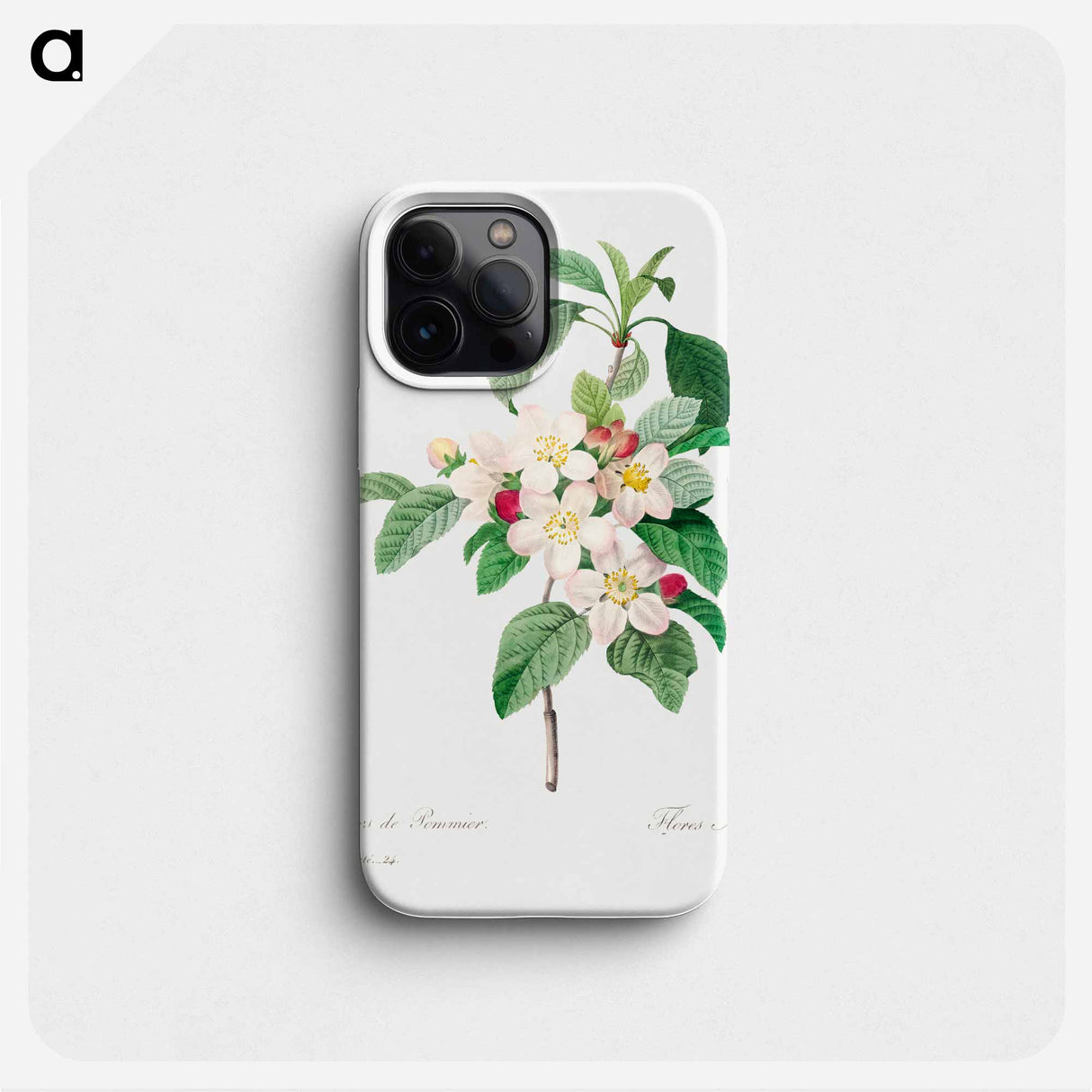 Antique plant - ピエール ジョゼフ ルドゥーテ Phone Case.