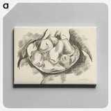 アートパネル-Dish of Apples and Pears
 - イェール大学アートギャラリー Canvas.