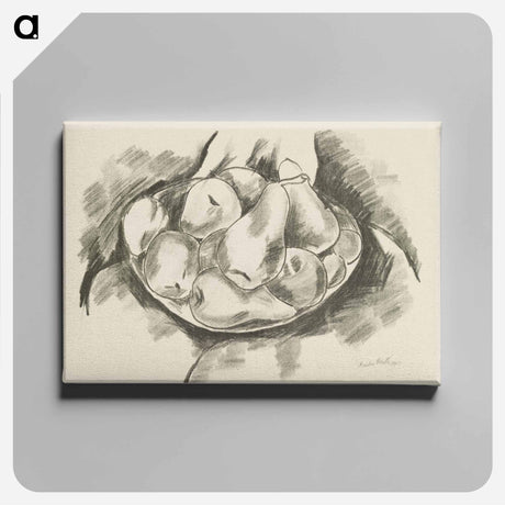 アートパネル-Dish of Apples and Pears
 - イェール大学アートギャラリー Canvas.