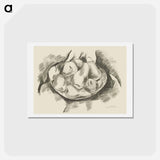 アートポストカード-Dish of Apples and Pears
 - イェール大学アートギャラリー Postcard.