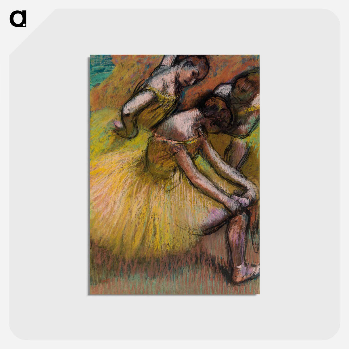 アートポストカード-Group of Dancers
 - バーンズ・コレクション Postcard.