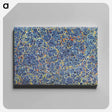アートパネル-Blue Granite Pattern
 - 大英図書館 Canvas.