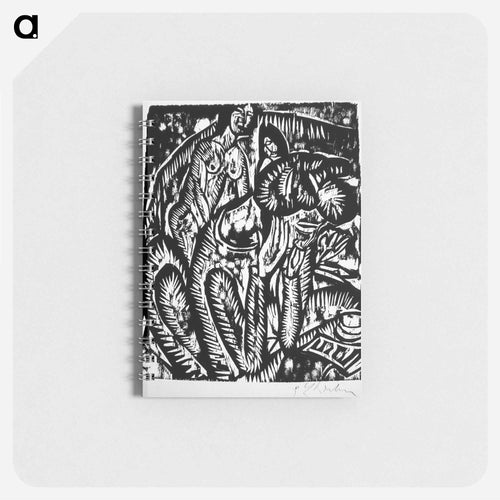 Woman reading - Ernst Ludwig Kirchner Memo.