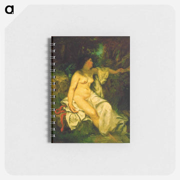 Bather Sleeping by a Brook - ギュスターヴ クールベ Memo.