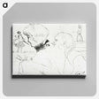 アートパネル-Couple at a Café Concert - アンリ ド トゥールーズ ロートレック Canvas.