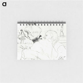 アートメモ帳-Couple at a Café Concert - アンリ ド トゥールーズ ロートレック Memo.