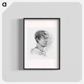 アートポスター-Portrait of a boy - ジャン ベルナール Poster.