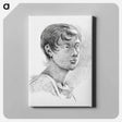 アートパネル-Portrait of a boy - ジャン ベルナール Canvas.