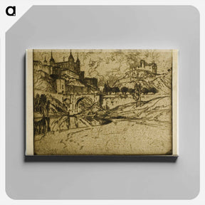 アートパネル-The Alcazar, Toledo
 - ジョセフ ペネル Canvas.