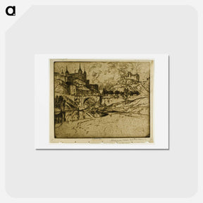 アートポストカード-The Alcazar, Toledo
 - ジョセフ ペネル Postcard.