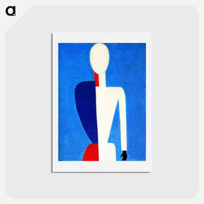 アートポストカード-Torso - カジミール マレーヴィチ Postcard.