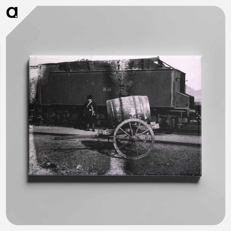 アートパネル-Water Cart of the Trans-Siberian Railroad
 - 国立医学図書館 Canvas.