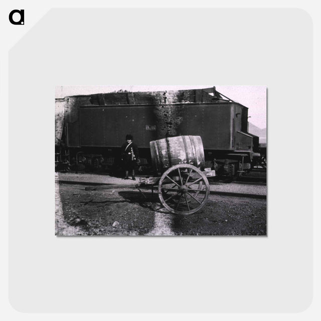 アートポストカード-Water Cart of the Trans-Siberian Railroad
 - 国立医学図書館 Postcard.