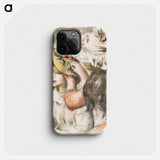 Pinning the Hat - Pierre Auguste Renoir Phone Case.