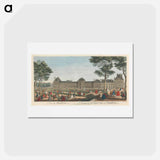 アートポストカード-A Prospect of the Royal Palace of Thuilleries
 - イェール大学アートギャラリー Postcard.