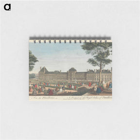 アートメモ帳-A Prospect of the Royal Palace of Thuilleries
 - イェール大学アートギャラリー Memo.