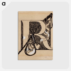 アートポストカード-möttöseen näin ratsasti .. väki kulki kuinka tahtoi - アルバート エーデルフェルト Postcard.