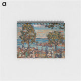 アートメモ帳-Beach Scene with Two Trees
 - バーンズ・コレクション Memo.