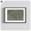 アートポスター-Abstract Green Pattern
 - 大英図書館 Poster.