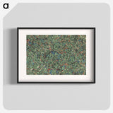 アートポスター-Abstract Green Pattern
 - 大英図書館 Poster.
