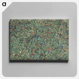 アートパネル-Abstract Green Pattern
 - 大英図書館 Canvas.