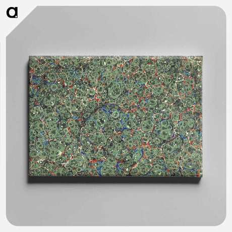 アートパネル-Abstract Green Pattern
 - 大英図書館 Canvas.