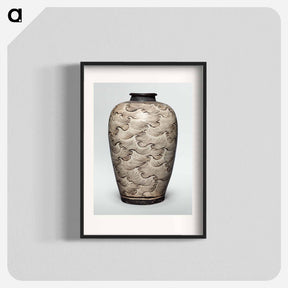 アートポスター-Chinese Vase with Waves
 - クリーブランド美術館 Poster.