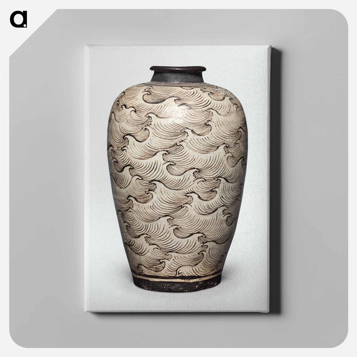 アートパネル-Chinese Vase with Waves
 - クリーブランド美術館 Canvas.