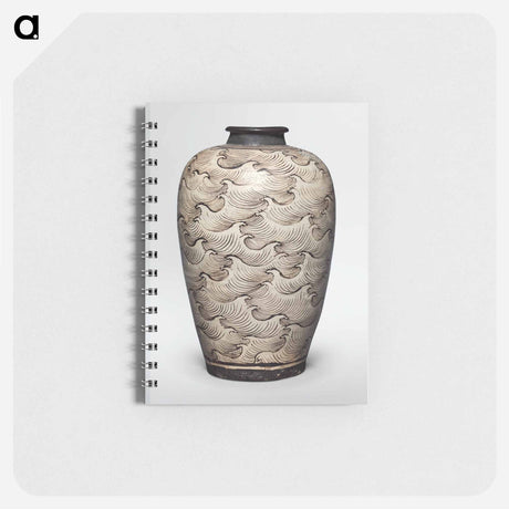 アートメモ帳-Chinese Vase with Waves
 - クリーブランド美術館 Memo.