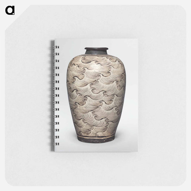 アートメモ帳-Chinese Vase with Waves
 - クリーブランド美術館 Memo.