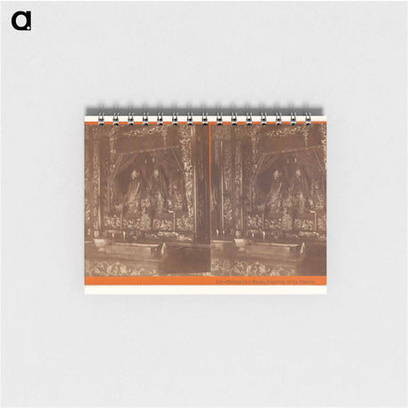 アートメモ帳-Chinese Joss House, Guardian of the Temple
 - エドワード マイブリッジ Memo.