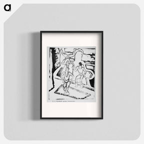 アートポスター-Acrobats - エルンスト ルートヴィヒ キルヒナー Poster.