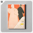 アートパネル-Un Moniseur et une Dame, Program pour L'Argent - アンリ ド トゥールーズ ロートレック Canvas.