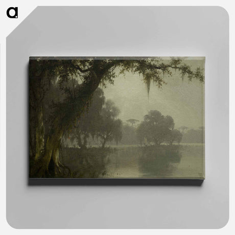 アートパネル-Swamp Scene
 - セントルイス美術館 Canvas.