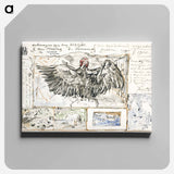 Vijf schetsen naar werken van vogels - テオ ヴァン ホイテマ Canvas.