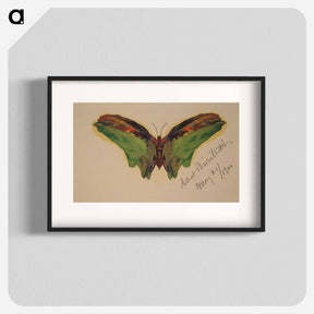 アートポスター-Butterfly - アルバート ビアスタット Poster.