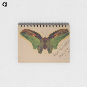 アートメモ帳-Butterfly - アルバート ビアスタット Memo.