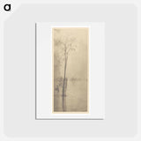 アートポストカード-Spring Showers - The Street-Cleaner - アルフレッド スティーグリッツ Postcard.