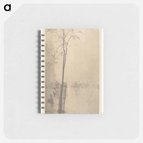 アートメモ帳-Spring Showers - The Street-Cleaner - アルフレッド スティーグリッツ Memo.