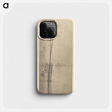 Spring Showers - The Street-Cleaner - アルフレッド スティーグリッツ Phone Case.