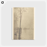 アートポストカード-Spring Showers - The Street-Cleaner - アルフレッド スティーグリッツ Postcard.