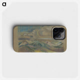 Hilly landscape - アーノルド ピーター ワイズ クビンチャン Phone Case.
