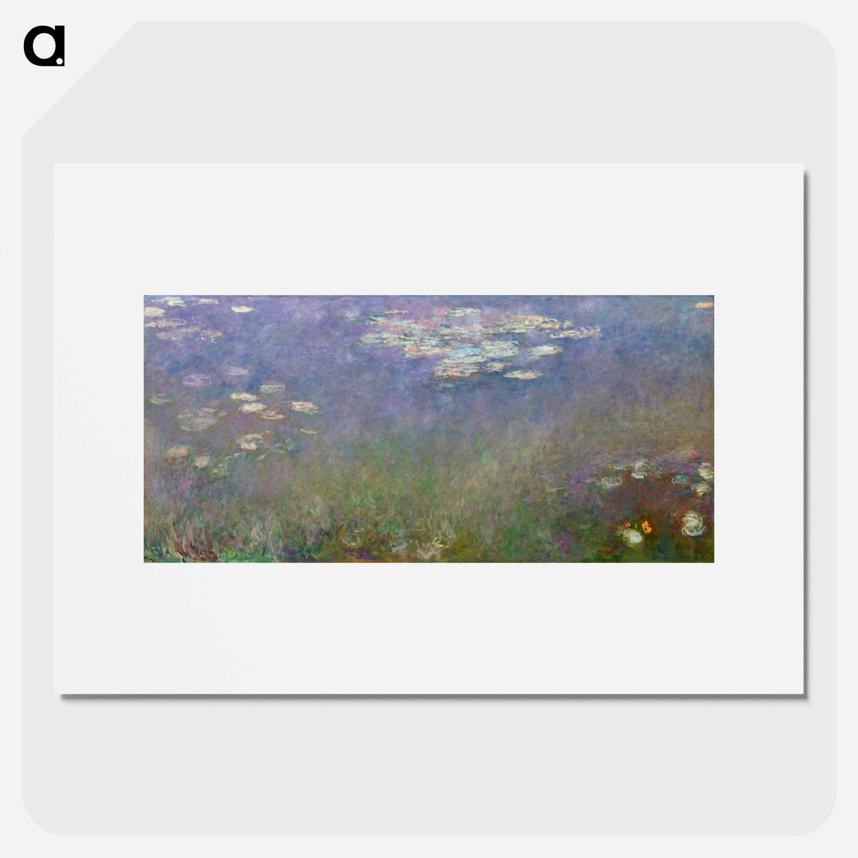 Water Lilies - Claude Monet Poster.