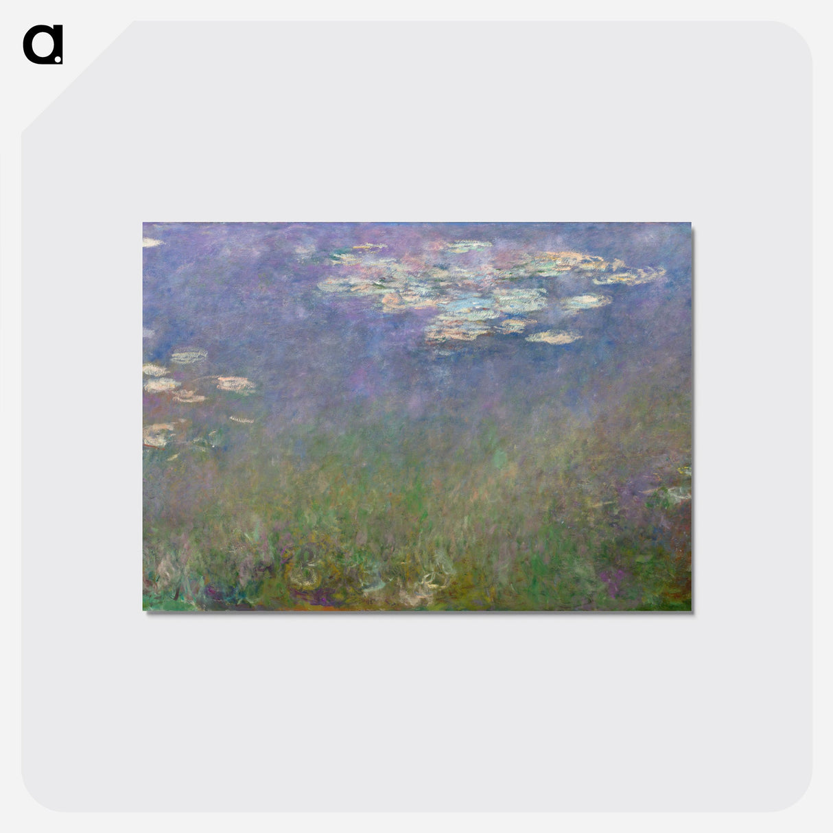 Water Lilies - クロード モネ Postcard.