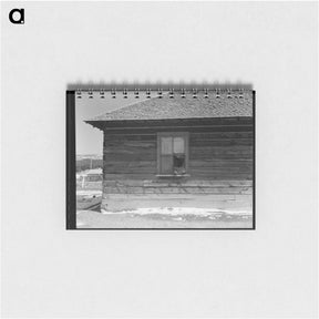 アートメモ帳-Occupied House, Widtsoe, Utah - ドロテア ラング Memo.