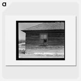 Occupied House, Widtsoe, Utah - Dorothea Lange Poster.