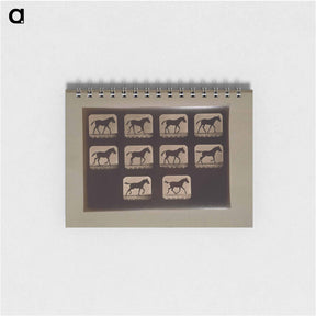 アートメモ帳-Trotting Horses
 - エドワード マイブリッジ Memo.