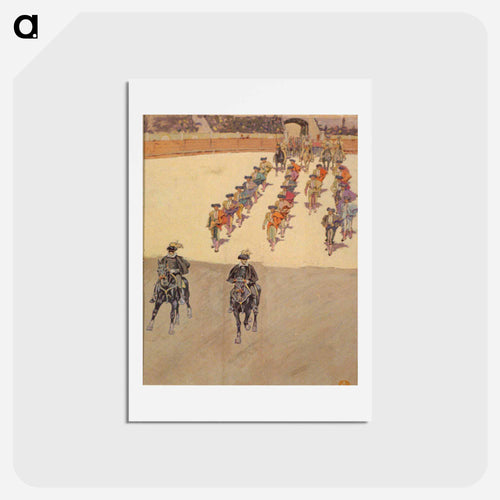 The grand entrance - エドワード ペンフィールド Postcard.