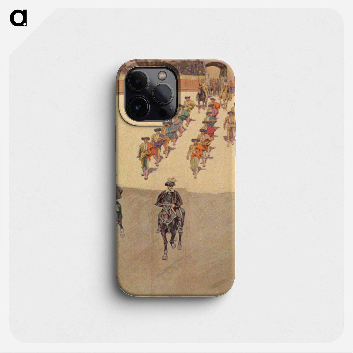 The grand entrance - Edward Penfield Phone Case.