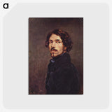 3-8_Eugene-Delacroix_postcard
